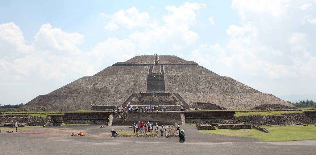 Pirámide del Sol en Teotihuacán