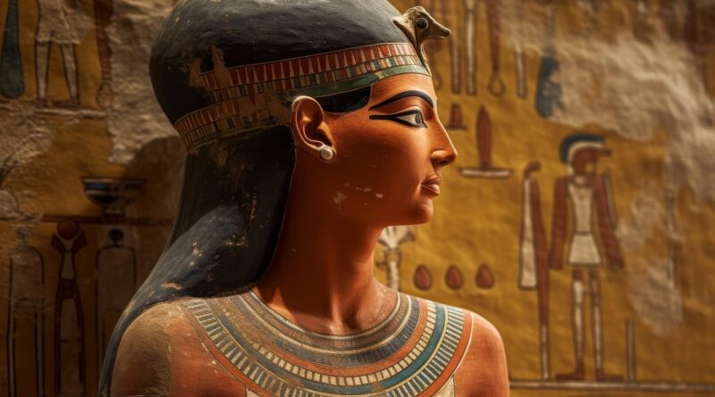 Estatua del antiguo Egipto