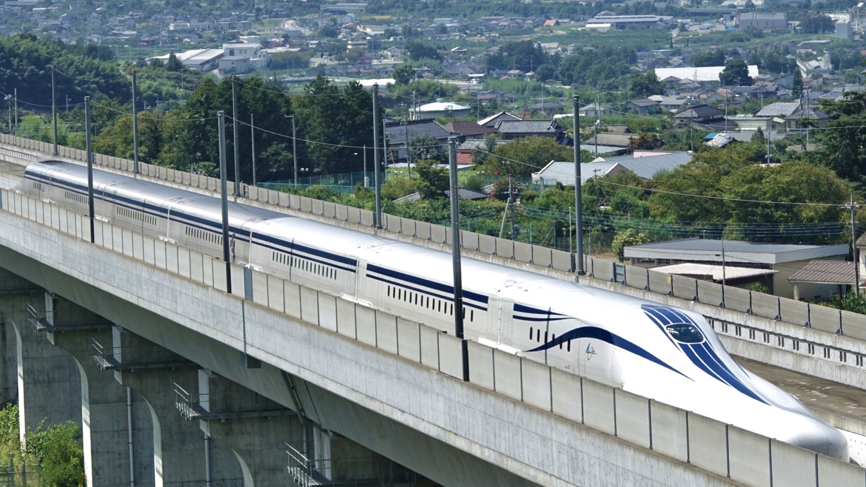 El tren maglev japonés L0, el más rápido del mundo